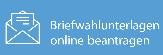 Wahlscheinantrag zur Briefwahl beantragen öffnet die Internetseite unseres Dienstleisters Komm.ONE